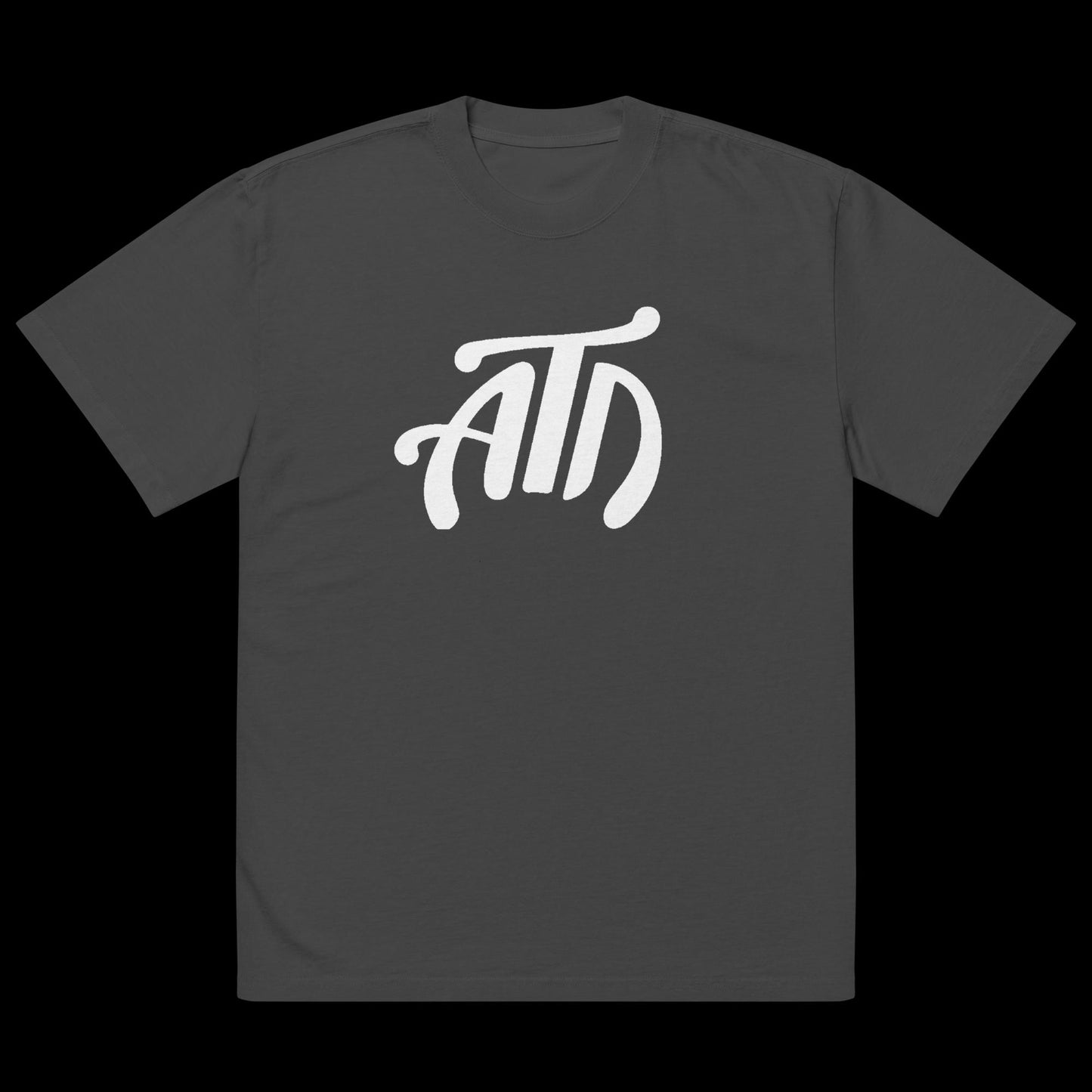 ATD "PEACE" Oversized faded t-shirt