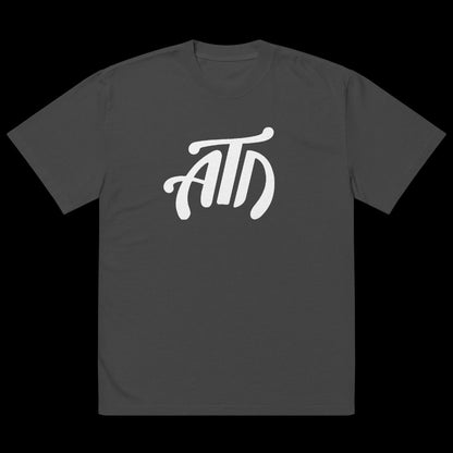 ATD "PEACE" Oversized faded t-shirt