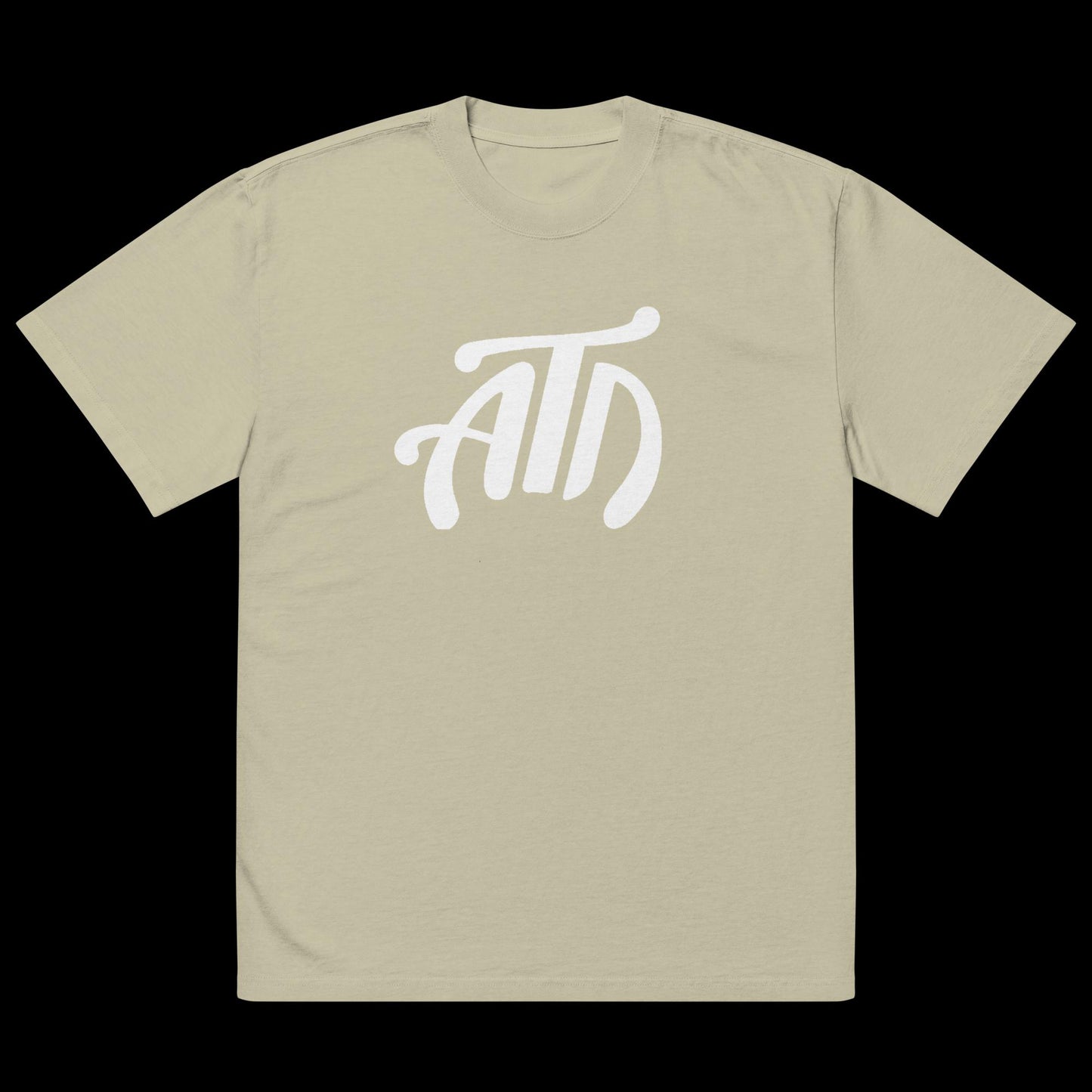 ATD "PEACE" Oversized faded t-shirt