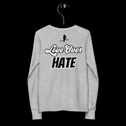 ATD "LOVE> HATE" Youth long sleeve tee