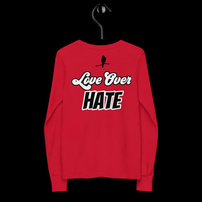 ATD "LOVE> HATE" Youth long sleeve tee